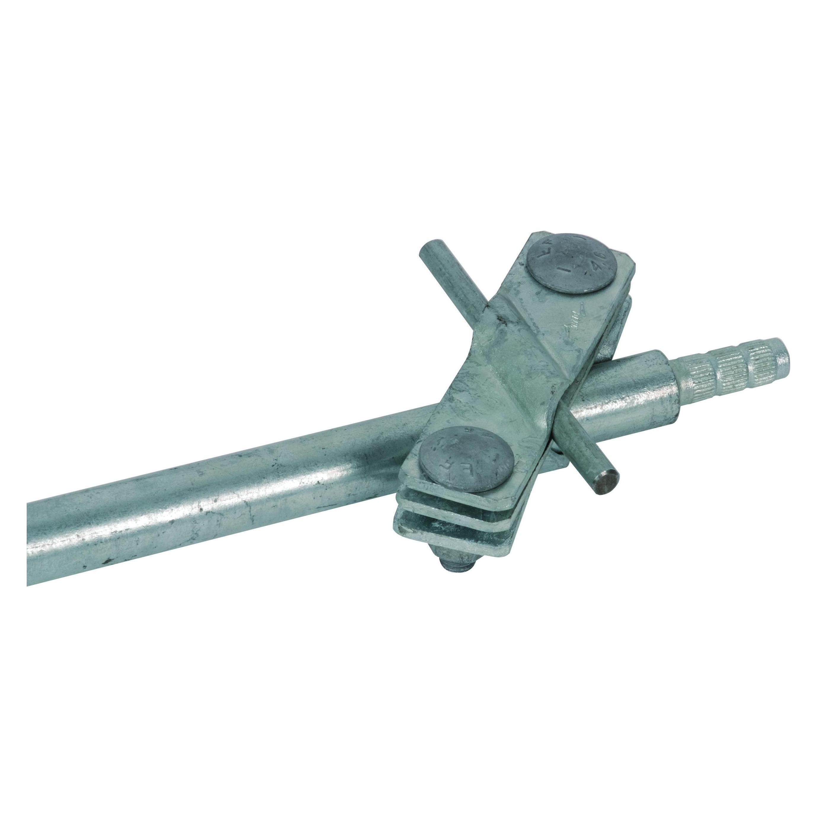 Dehn Anschlussschelle 620015 für Rundl. 7-10mm Fl. 40mm (620015)