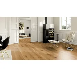 ter Hürne Light Collection Parkett Eiche Mendoza impulsiv gebürstet Landhausdiele 2190x187x13 mm