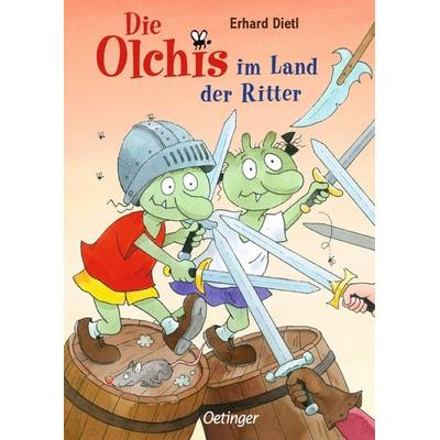 Die Olchis im Land der Ritter, Gebundene Ausgabe von Erhard Dietl, Verlag Friedrich Oetinger GmbH