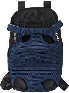 Multisell Products Hub Double Shoulder Breathable Portable Travel Pet Backpack Carrier For Small Dogs & Cats navy xl