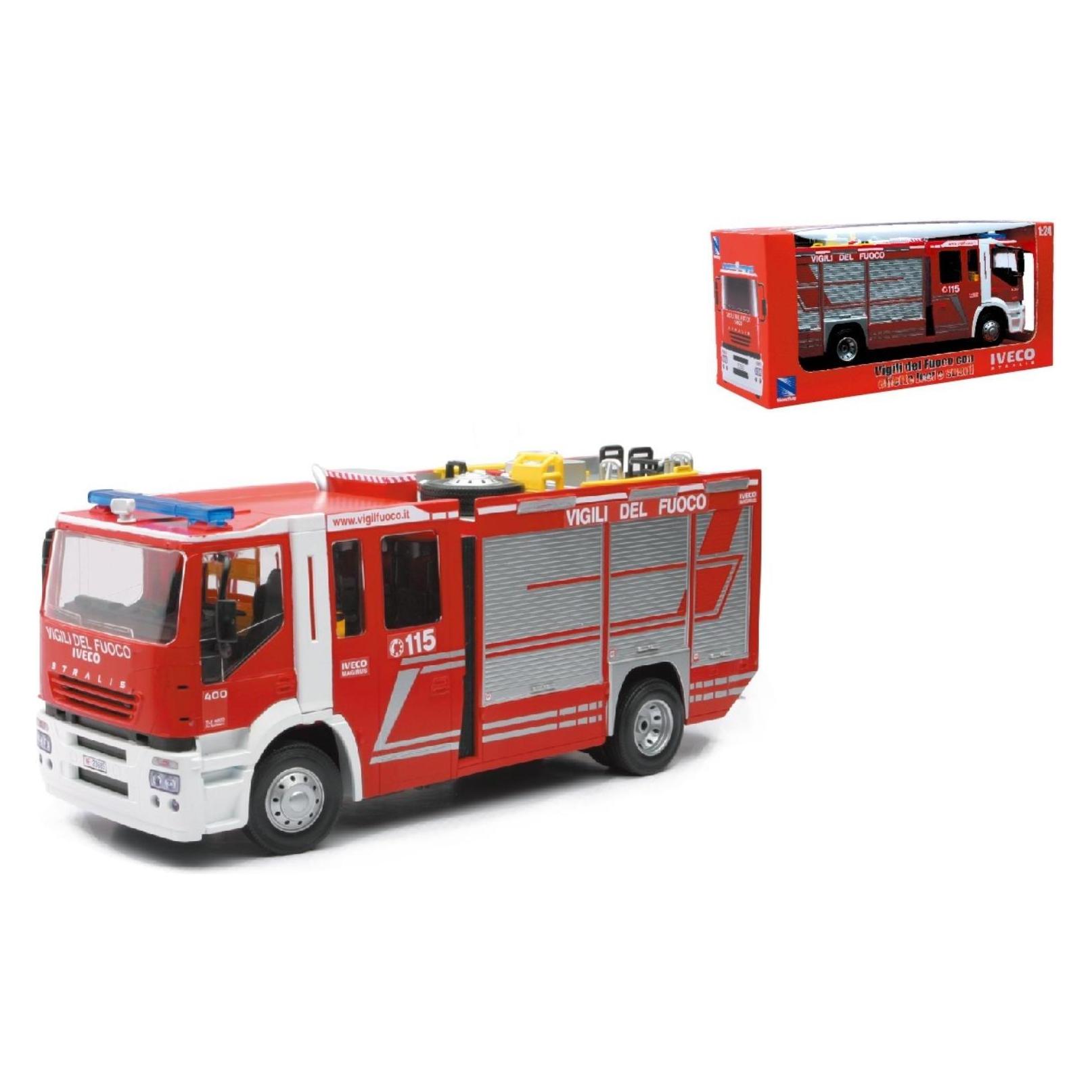 New Ray 1:24 Bo Iveco Stralis Fire Rescue Try Me (47416848)