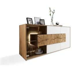 Hartmann Sideboard Caya Holz Braun Eiche