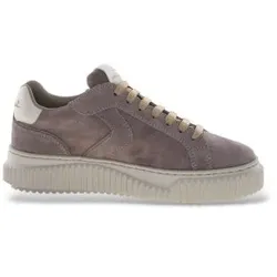 Voile blanche für Damen. 2017542 Ledersneaker Lipari dunkelrosa (38), Wohnung, Schnürsenkel, Lässig