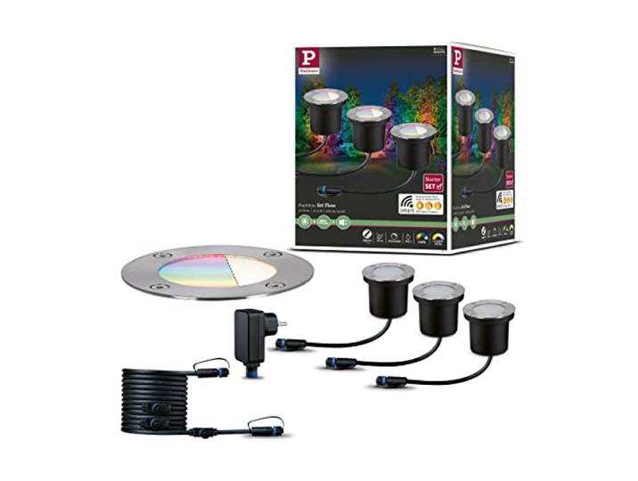 Paulmann Plug & Shine LED Bodeneinbauleuchte Set