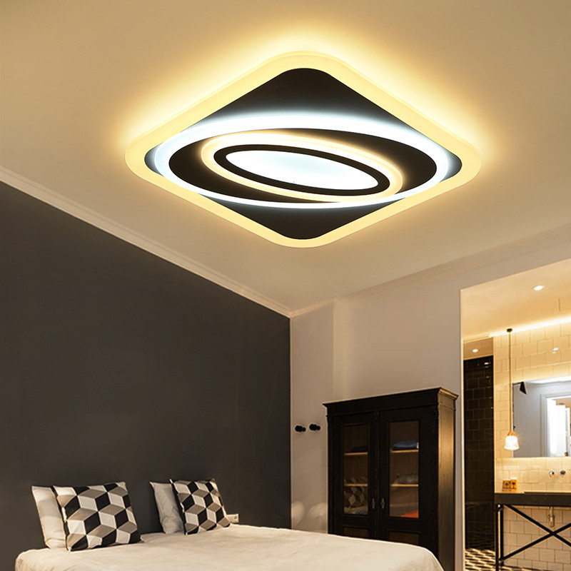 Eurotondisplay LED-plafondlamp met afstandsbediening, dimbaar en instelbare lichtkleur, rond
