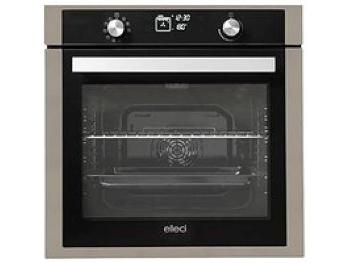 Four électrique multifonction 73 litres avec fonction pizza - ELLECI - Plano Plus - Taupe - 58cm - 55 5cm - 60cm