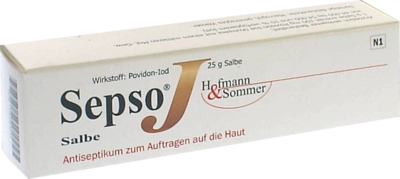 Hofmann & Sommer GmbH & Co. KG SEPSO J Salbe 25 g 01348320