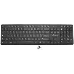 MediaRange Funk-Tastatur-Maus-Set »MROS107« schwarz