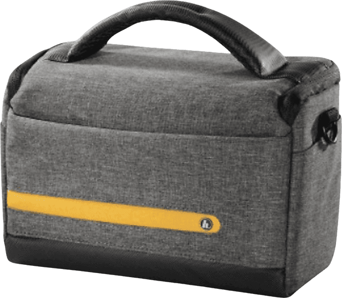 Mochila - Hama Terra 135, Pliéster reciclado, Dos compartimentos laterales, Bandolera extraíble, Gris