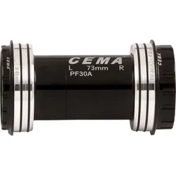 CEMA Innenlager PF30A für Shimano W: 73 x ID: 46 mm Keramik - schwarz, Interlock