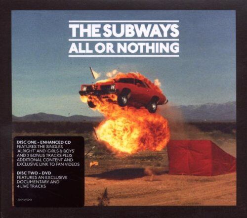 The Subways - All Or Nothing (DigiPak CD& DVD) - Preis vom 11.10.2026 03:10:56 h