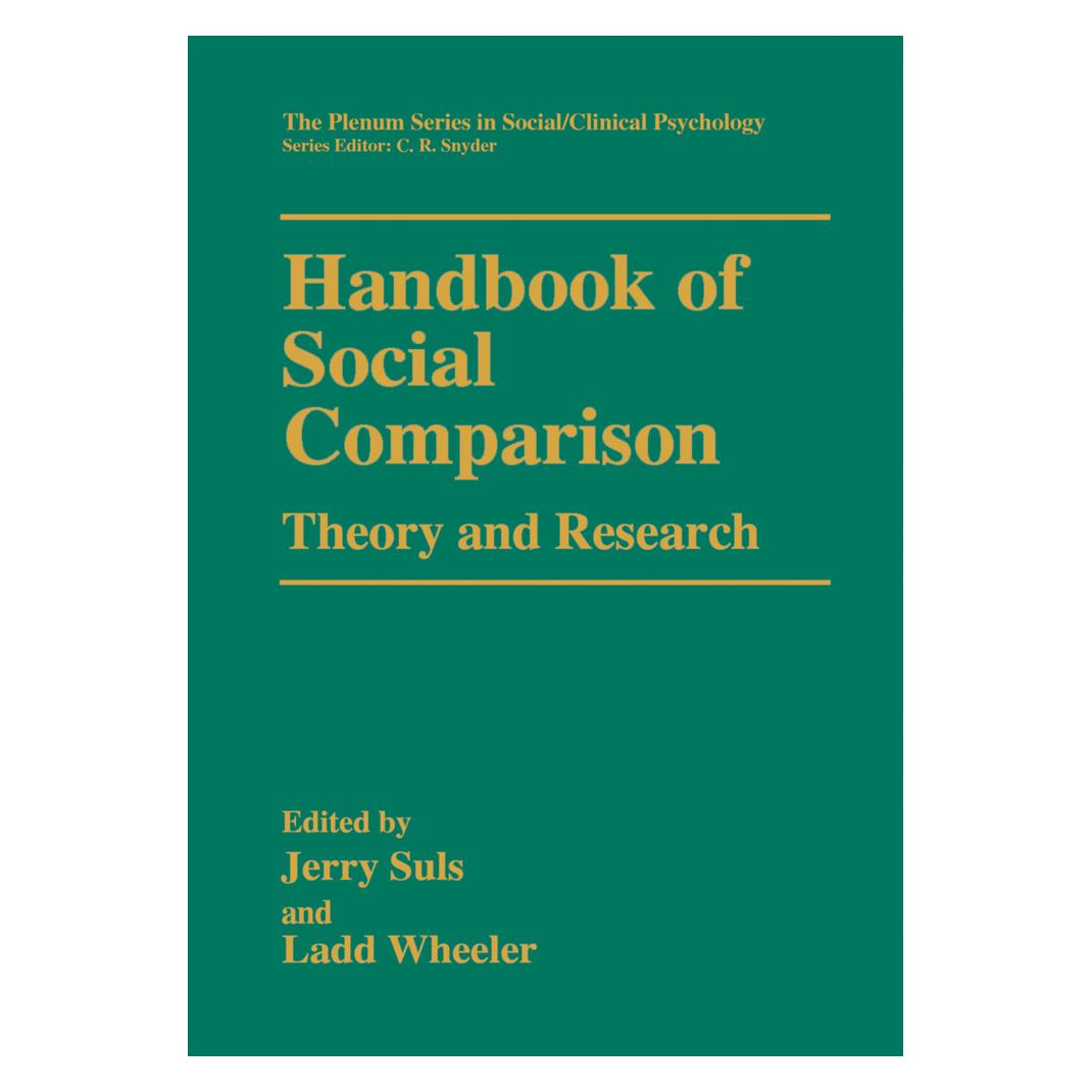 Springer Handbook of Social Comparison (Englisch, Softcover, Jerry Suls, Ladd Wheeler) (55519969)