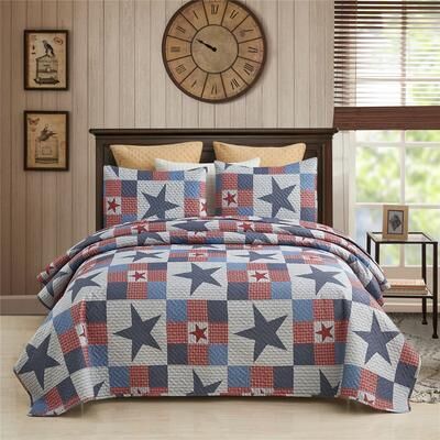 JML European Floral Quilt Set