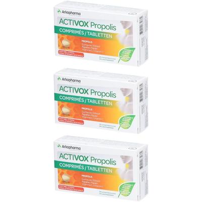 Activox Propolis Honig-Zitronen Lutschtabl 24 Stk x3 3x24 St Filmdragees