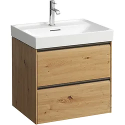 LAUFEN MEDA Waschtischunterbau, 2 Schubladen, inklusive Ordnungssystem, zu H810113, 584x448x515mm, H4215720112671, Farbe: Wildeiche
