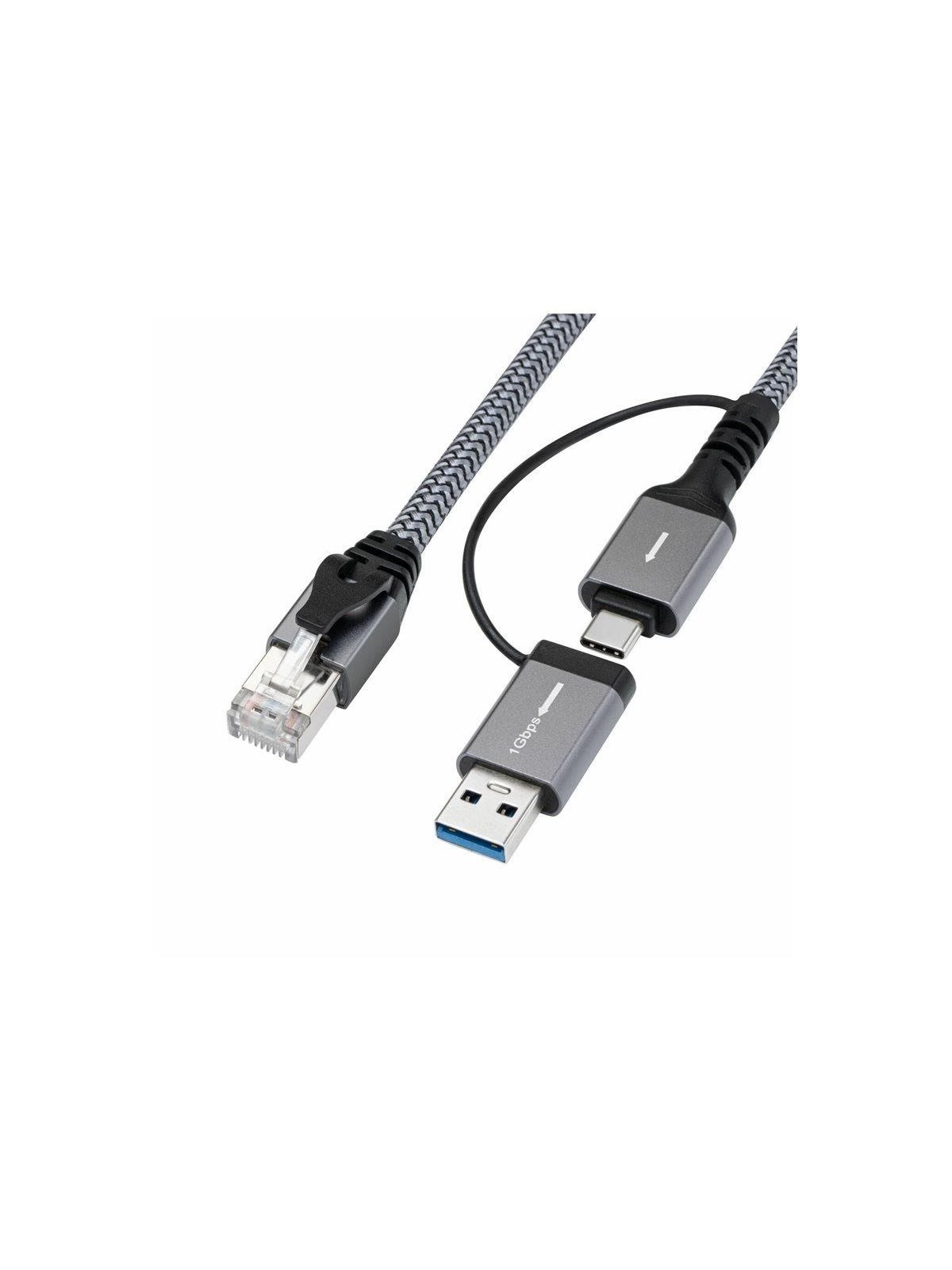 MicroConnect network cable - 3 m - black - Schwarz - 3m