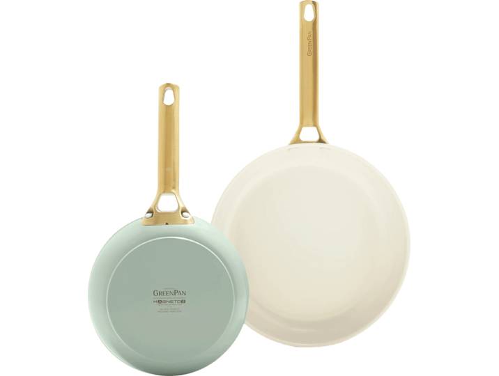 GreenPan Padova Reserve 20 + 26 cm koekenpannenset Pastel Green