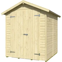 Weka Gartenhaus Mori mit Satteldach - 13 mm B 170 x T 176 cm (Gr. 3)