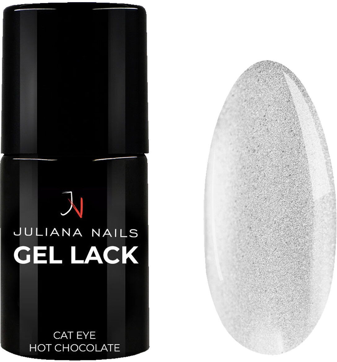 6ml Juliana Nails Gel Lack Cat Eye Hot Chocolate