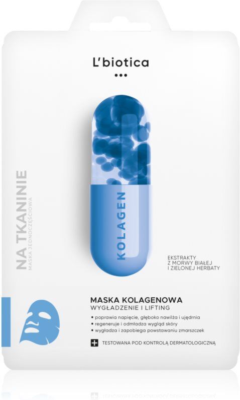 L’biotica Masks Collagen Platinium Zellschicht-Maske mit Kollagen 23 ml