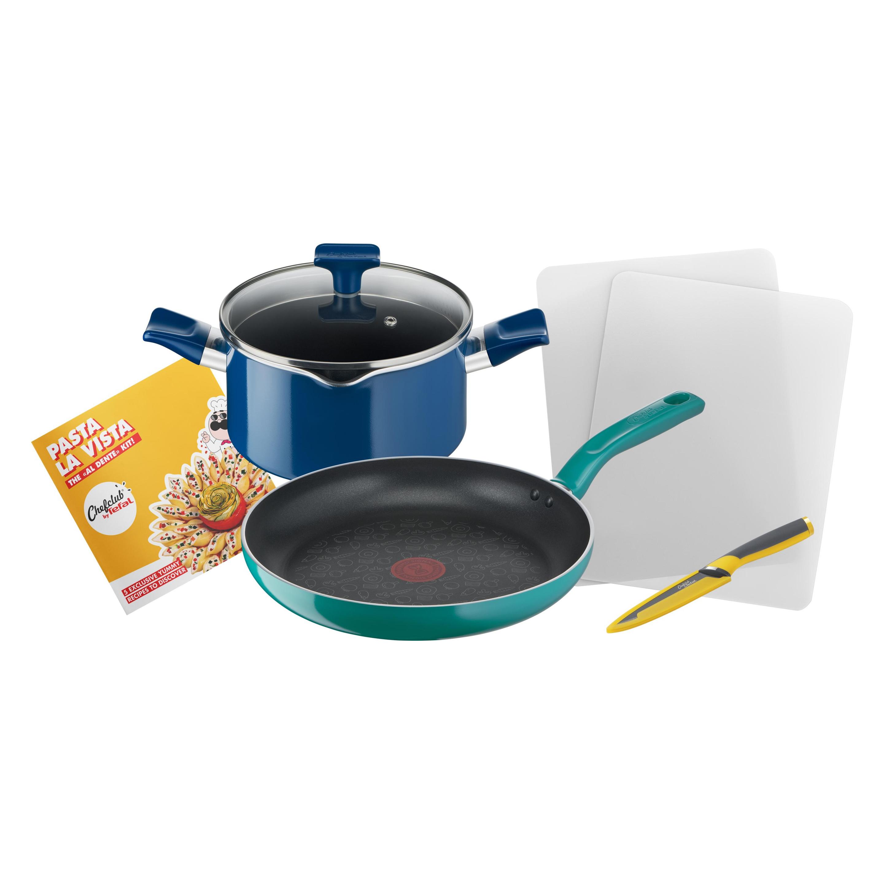 Tefal Chefclub by Pasta La Vista Kochgeschirr-Set (G804S404)