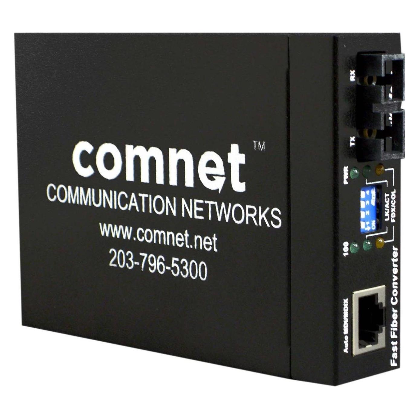 Comnet Media Converter, 10/100Mbps (CWFE2SCM2)