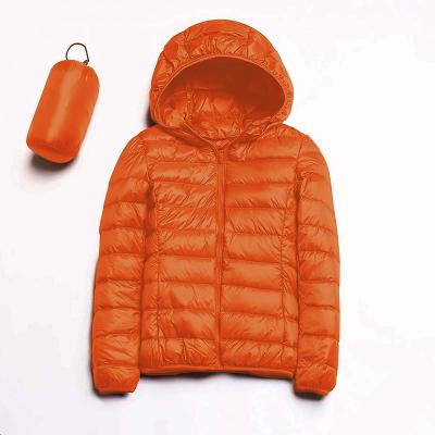 LightInthebox Women's Puffer Jacket with Hoodie Jacket Hiking Down Jacket Winter Outdoor Thermal Warm Packable Waterproof Windproof Jacket Top Full Length Visible Zipper Fishing Camping / Hiking / Caving