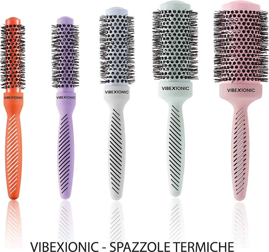 Xanitalia Spazzola Termica VIBEXIONIC STHAUER – Alta Temperatura, Massima Performance e Styling Professionale 43 mm