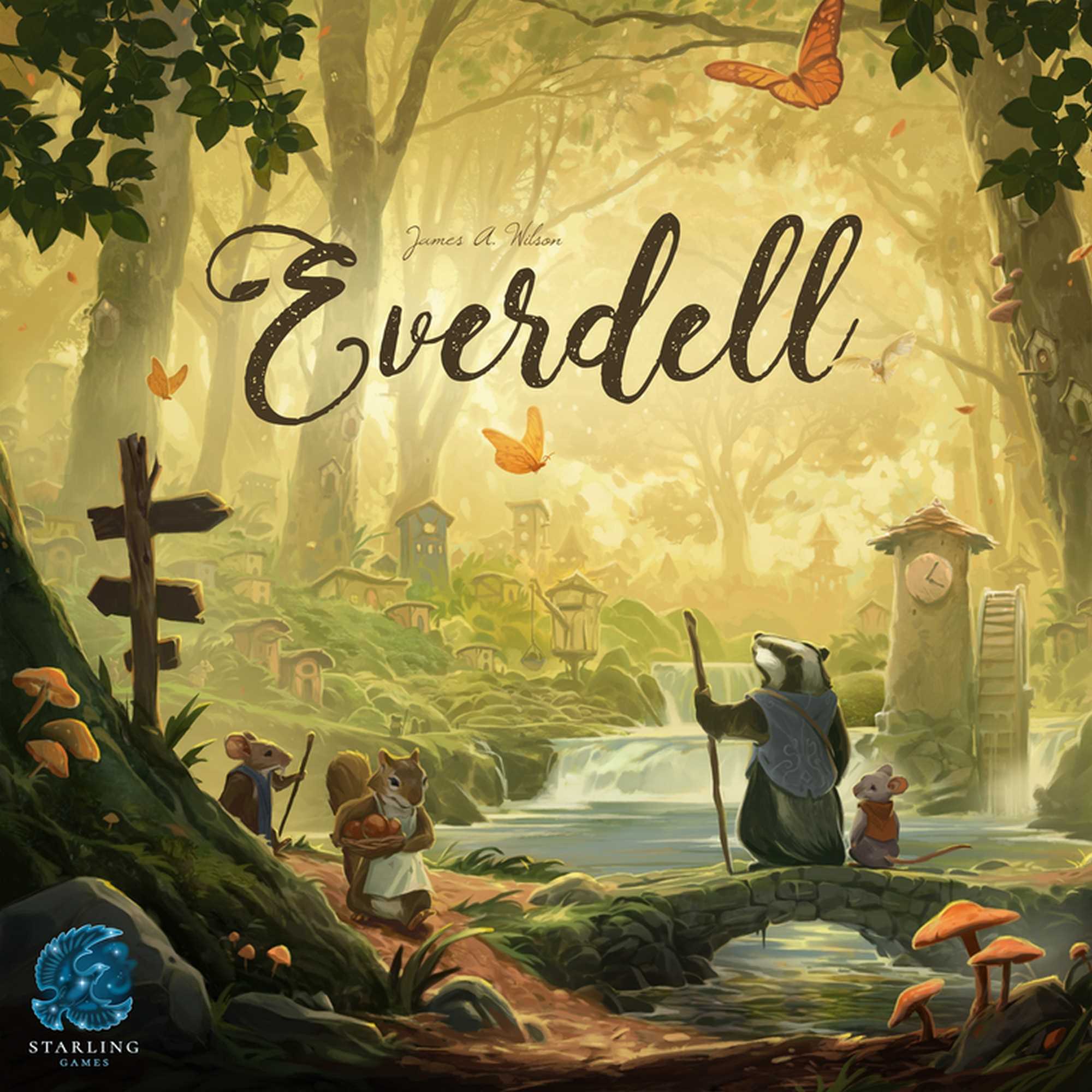 Everdell Woodland-Themed Strategy Board Game for Family and Hobby Gamers by Starling Games