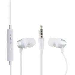 Oppo Stereo In Ear Headset m. Mikro und Rufannahme, 3.5mm Stecker, weiß