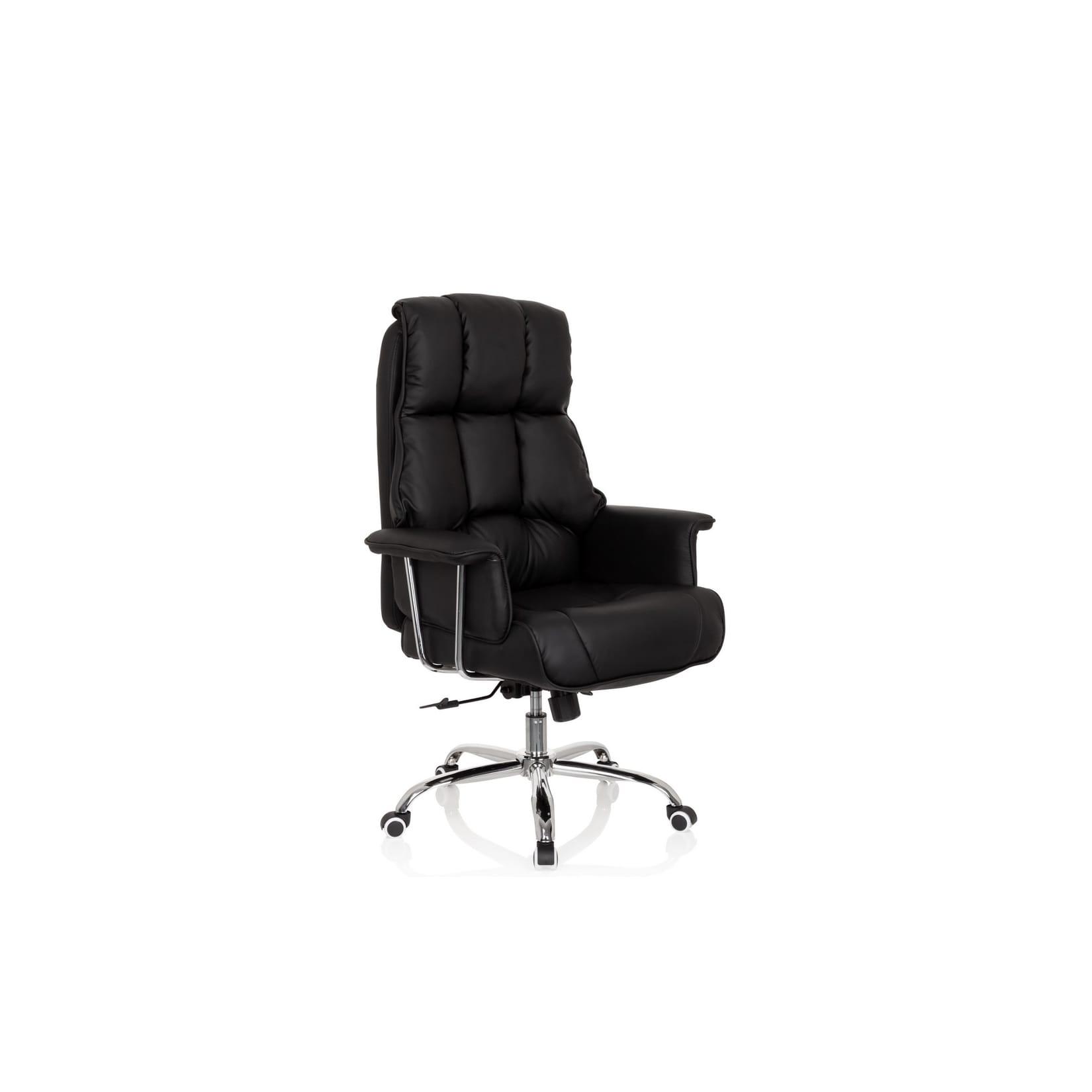 hjh OFFICE Profi Chefsessel COMMANDER Kunstleder mit Armlehnen