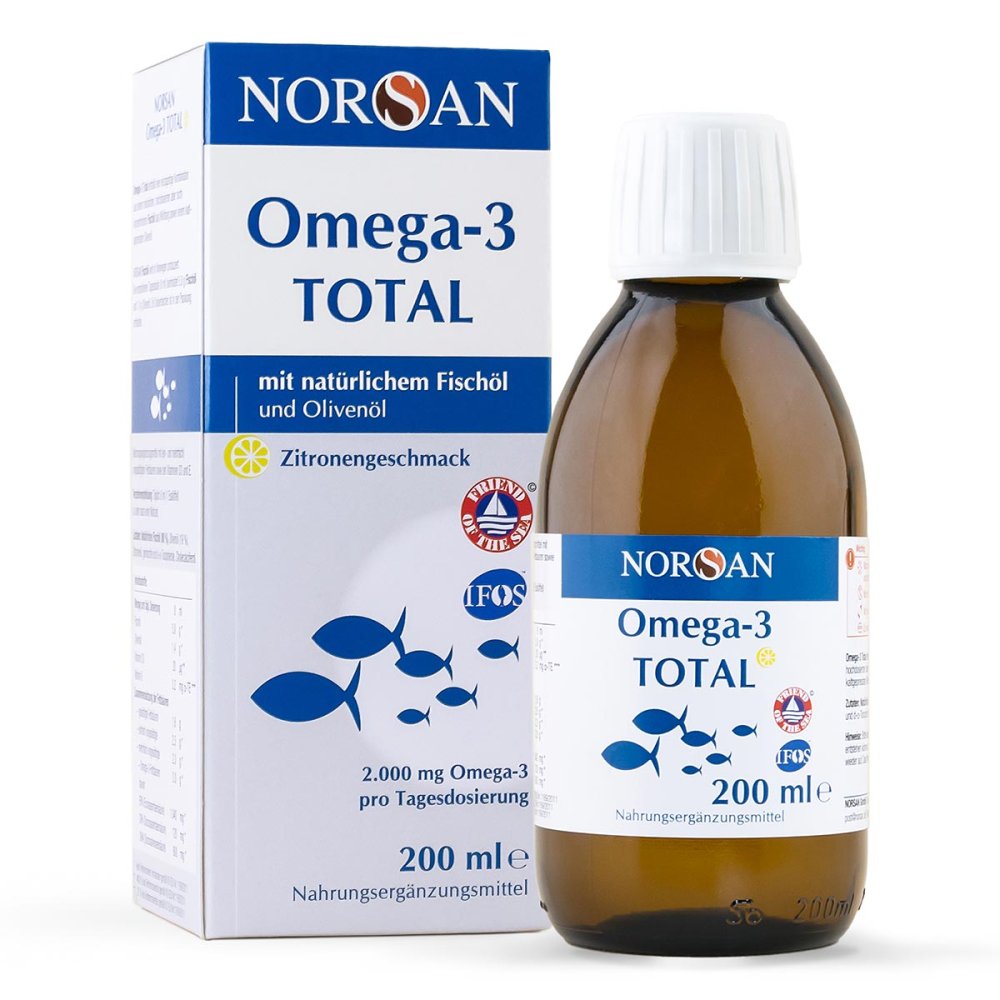 NORSAN GmbH Norsan Omega 3 Total Fischöl flüssig Zitrone 13476520