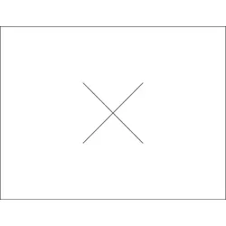 Massageliegen-Gesichtsauflagen aus Airlaid S57 gsm Weiß, 400 x 305 mm, 100 Stück - Mank