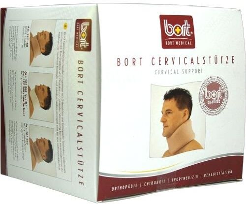 Bort Cervicalstütze 7,5 cm medius haut für d.Nacht anatomisch 1stk