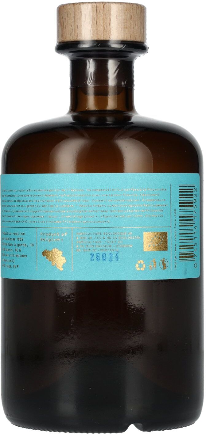 Pastis 51 Pastis Ardent BIO Pastis 45% Vol. 0,5l