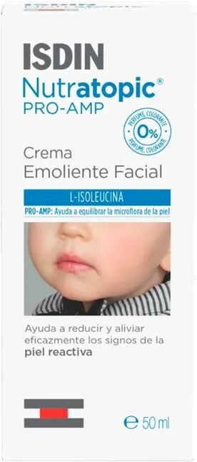 Isdin NUTRATOPIC PRO-AMP CREME FACIAL PELE ATÓPICA 50ml