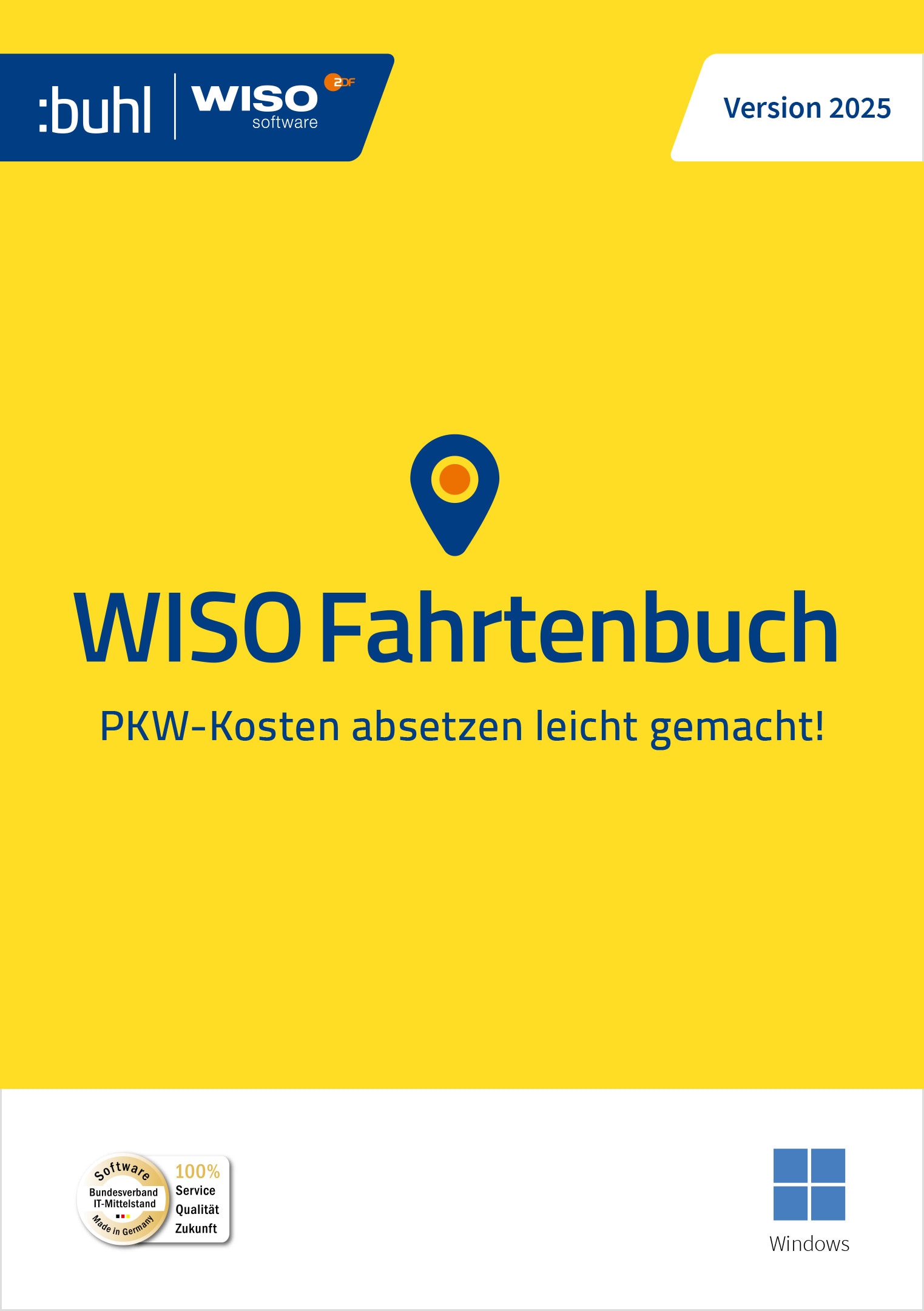 Buhl Data WISO Fahrtenbuch 2025 (DE) | Download & Produktschlüssel