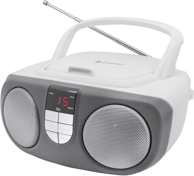 Soundmaster CD-Boombox SCD1400WE blanche (SCD1400WE)