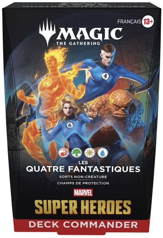Wizards Of The Coast MTG: Marvel Super Heroes Deck Commander Les 4 Fantastiques (FR)