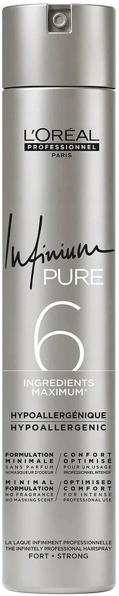 500ml L'Oréal Professionnel Paris Infinium Pure Compressed Spray