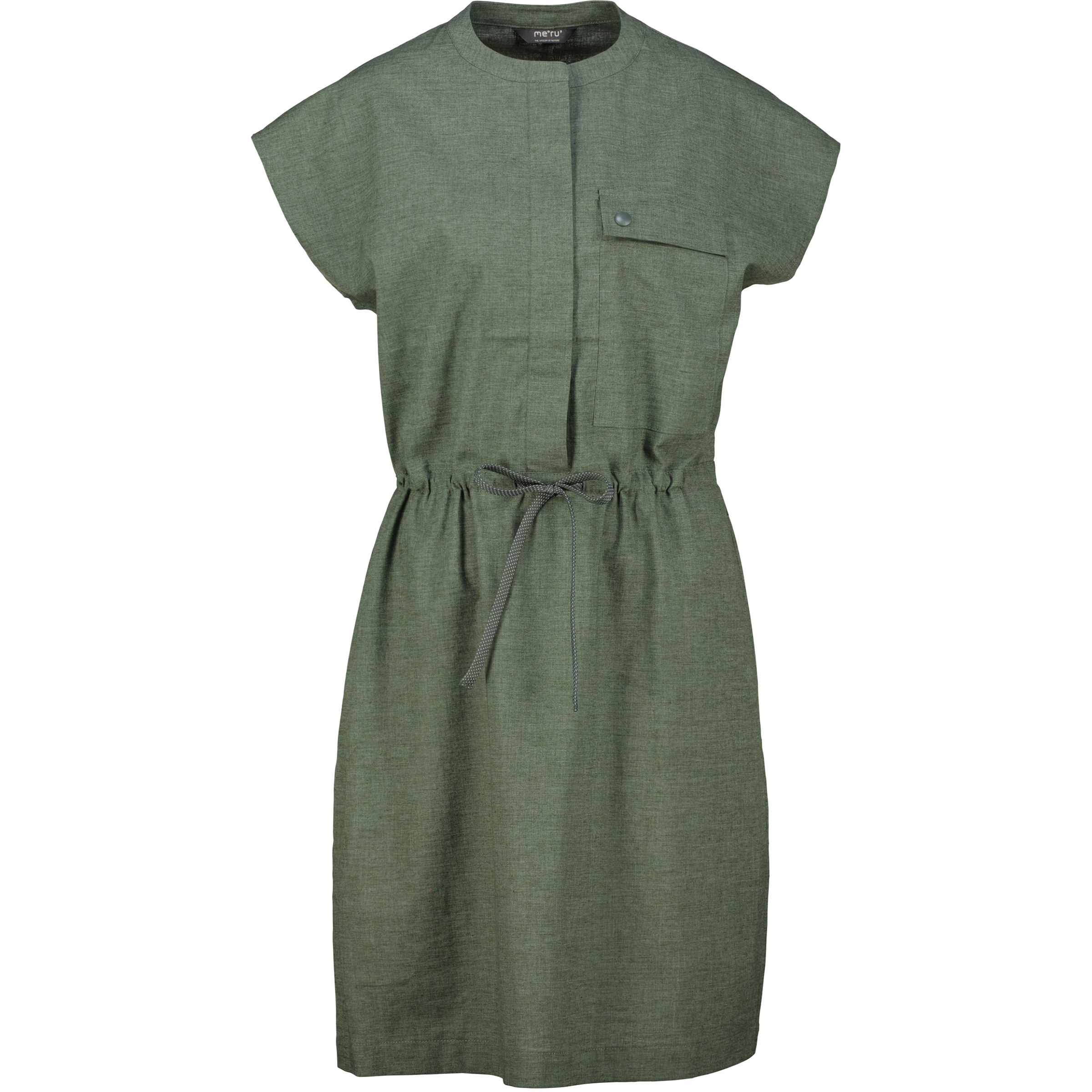 Bergzeit Basics Meru Valence Kleid Damen Kleider oliv Größe S Lifestyle Hautfreundlich