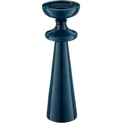 Teelichthalter SWING (LBH 8x8x26 cm) - blau - LBH 8x8x26 cm