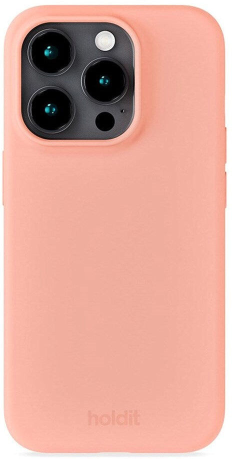 Holdit iPhone 15 Pro Max Soft Touch Silikone Cover - Pink Grape