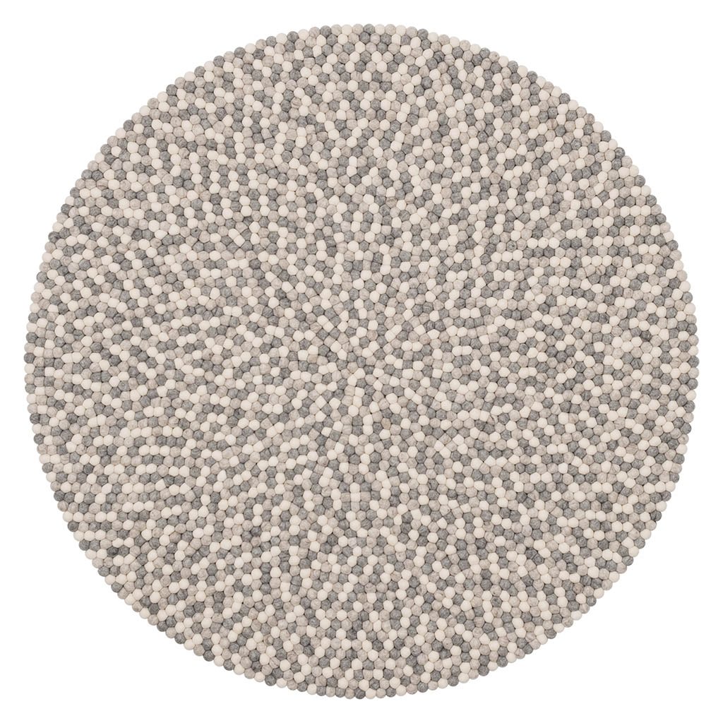 myfelt Hella Filzkugelteppich rund (Ø 70cm) Ø 70cm 039-070