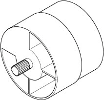 Dornbracht Putzkappe 2/3 Wege alt 09210212290 roh
