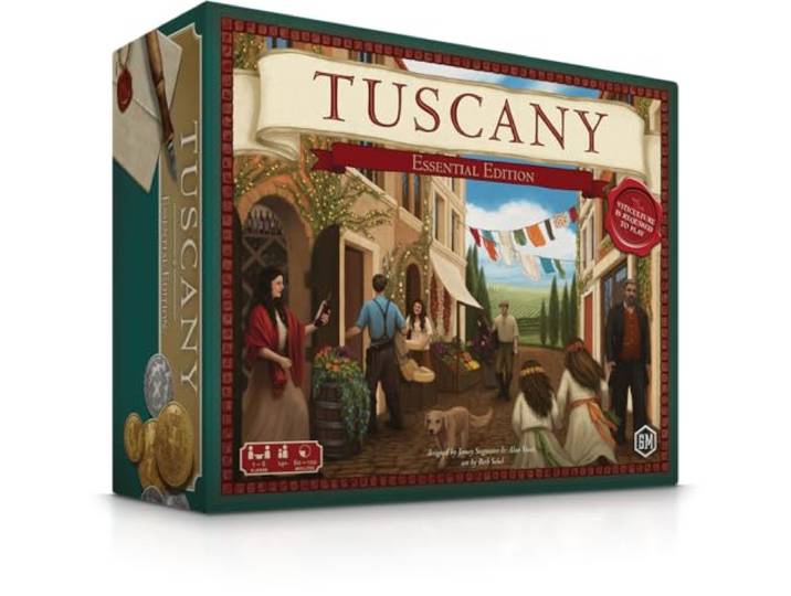 Stonemaier Games GTGSTM305 Tuscany: Essential Edition, Mixed Colours