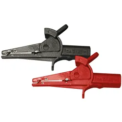 PEAKTECH 7015 - Krokodilklemme, 4mm, Set