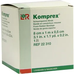 Komprex Schaumg 1mx8cm Stärke 0.5 1 ST