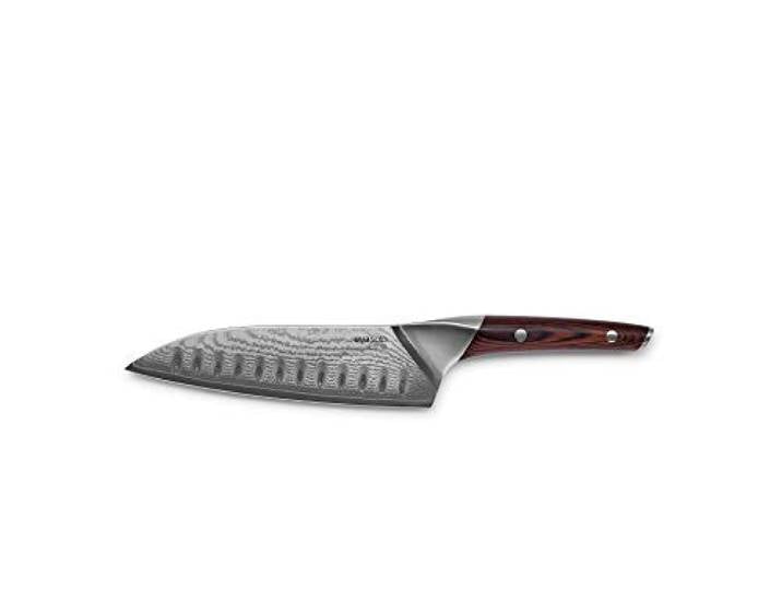 EVA SOLO Santoku 18cm Nordic Kitchen Hochwertiges Messer nach japanischem Vorbild aufgebaut Nordic Messer