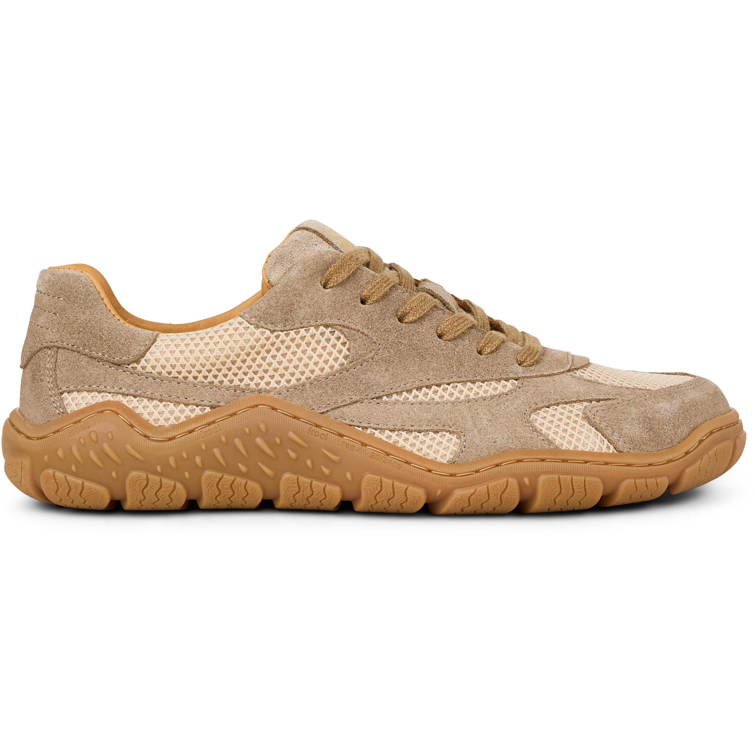 Koel Barefoot Rita Suede Damen Barfußschuhe beige Größe 42 Lifestyle Wasserabweisend